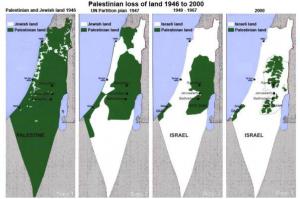 palestina mappa
